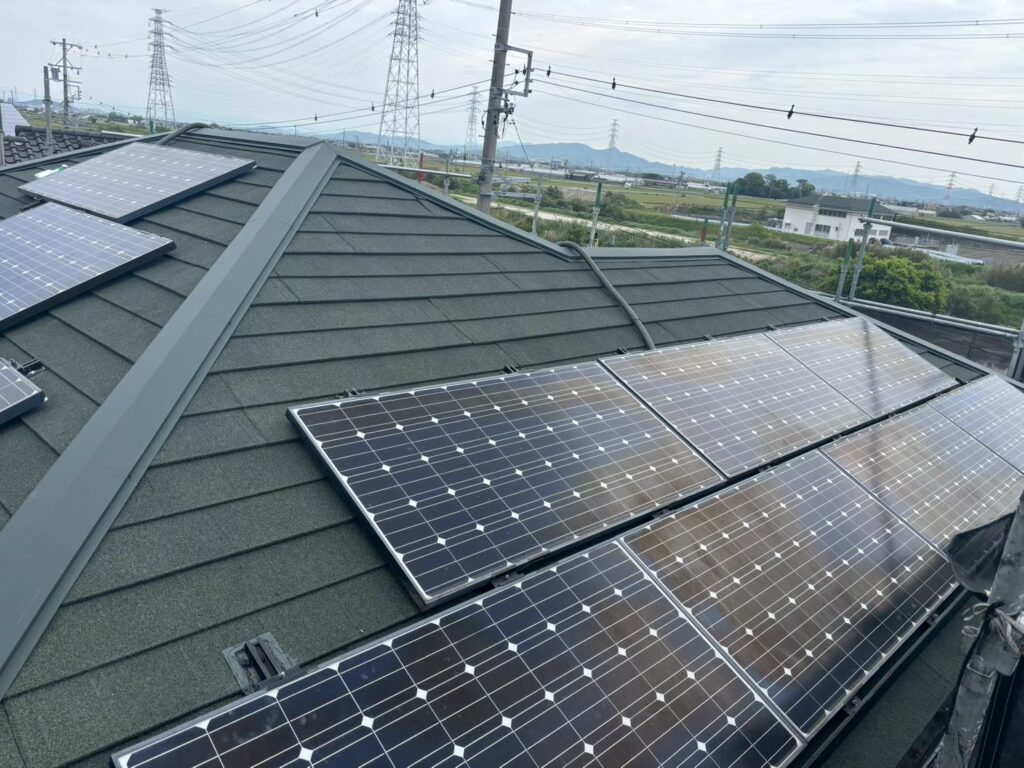太陽光パネルの再設置